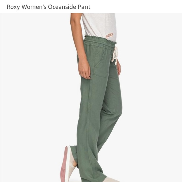 Roxy Women’s Oceanside linen pant - Picture 4 of 8